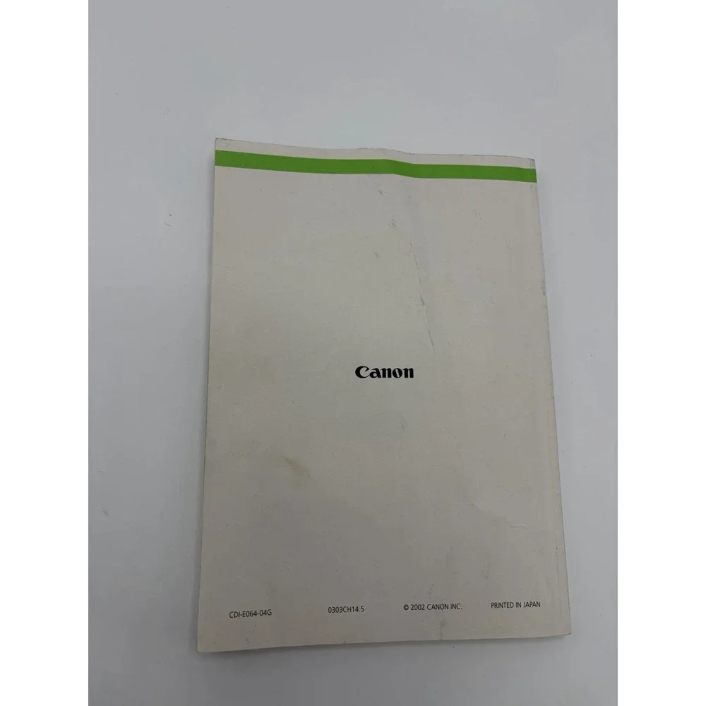 Canon Powershot S45 Digital Camera User Guide Quick Start Guide Manuals Booklets